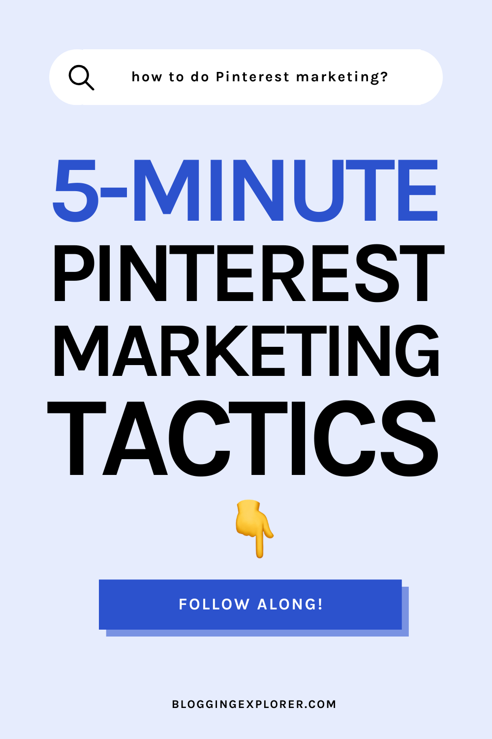 Quick 5-minute Pinterest marketing tactics to grow blog traffic