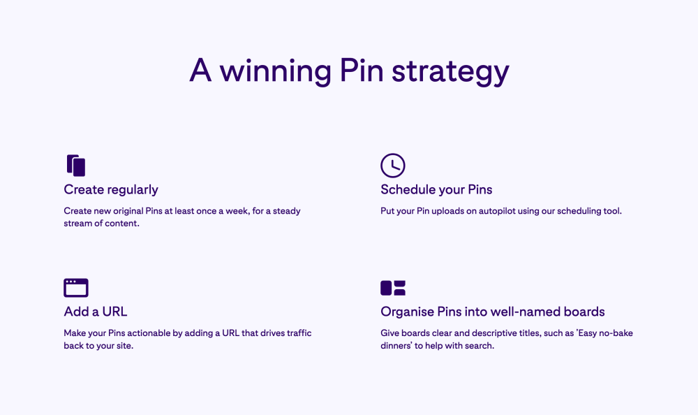 A winning Pin strategy – Pinterest marketing tips