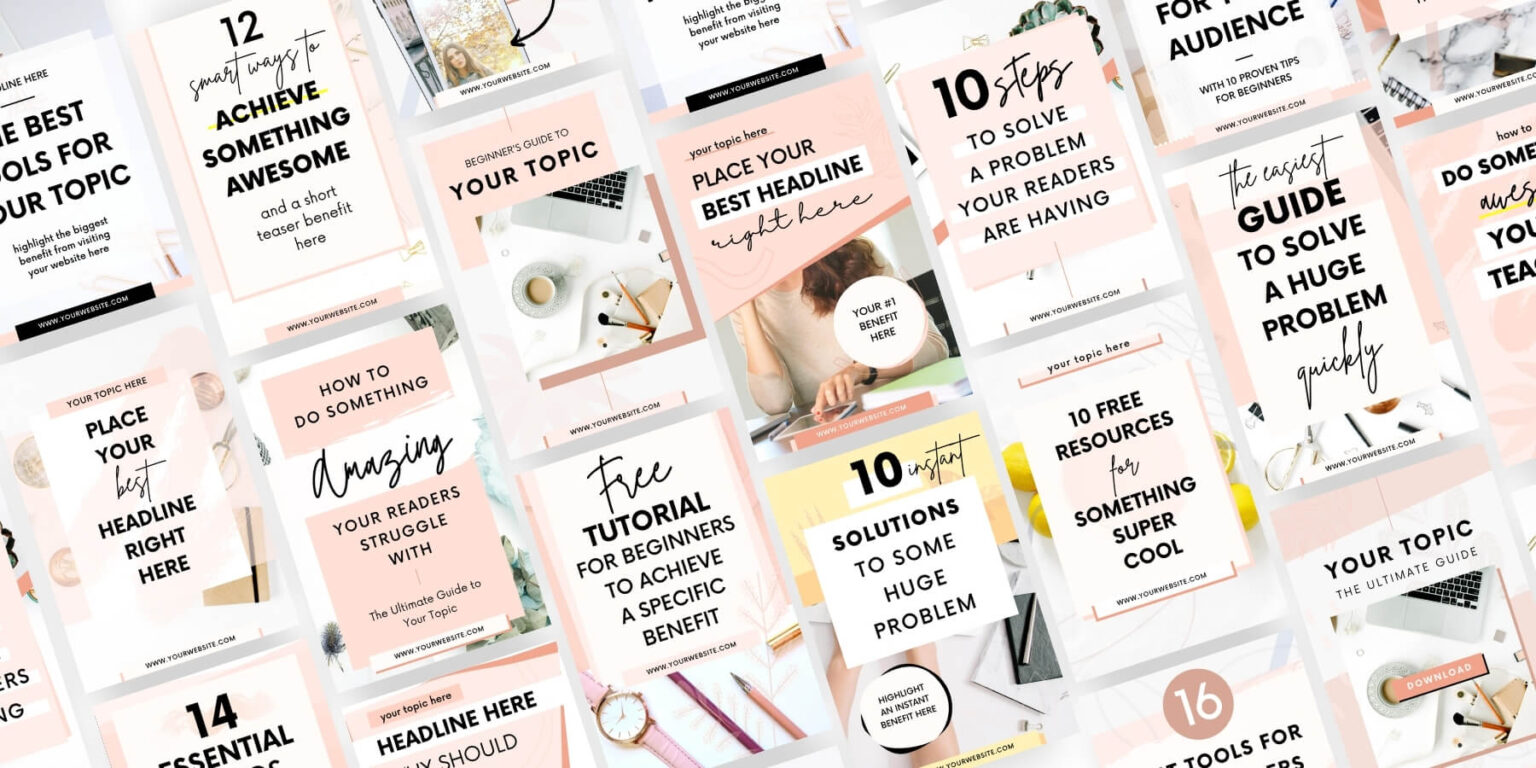 20 Viral Canva Pinterest Templates for Bloggers - Blogging Explorer