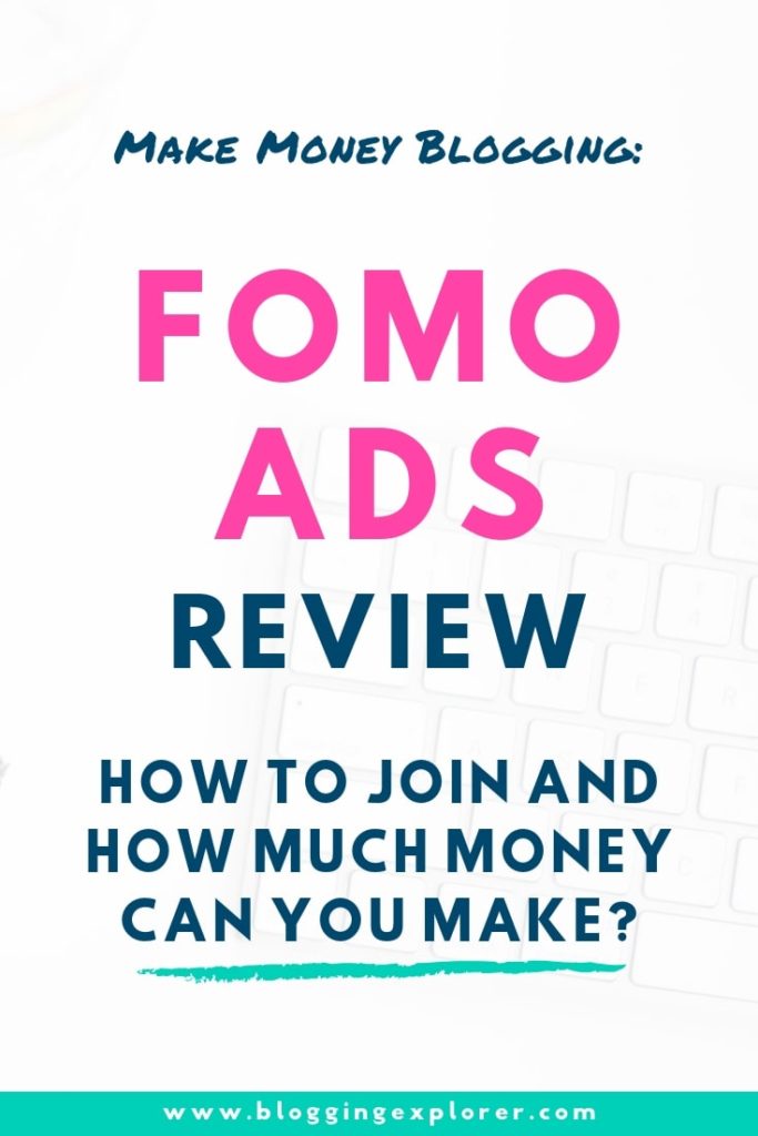 Fomo Ads Review - How to put display ads on your blog to make money online