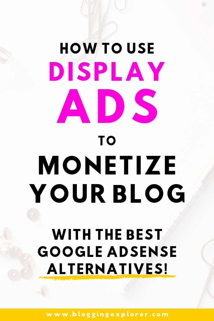 ¿Cómo puedes ganar dinero con anuncios en tu blog?  Descubra cómo ganar dinero con los blogs con anuncios gráficos