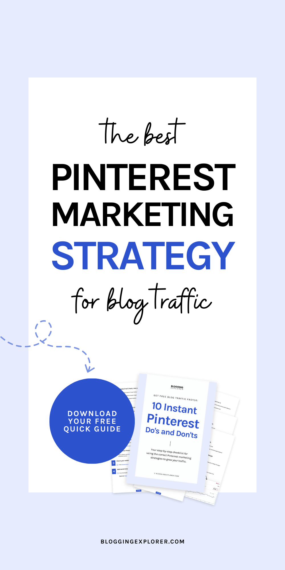 Pinterest marketing strategy guide – Learn how to drive free traffic to your blog and website from Pinterest