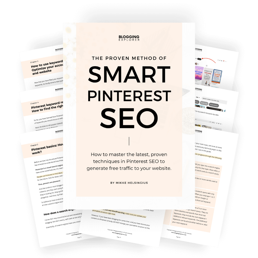 Smart Pinterest SEO guide – Grow your website traffic with Pinterest - Blogging Explorer