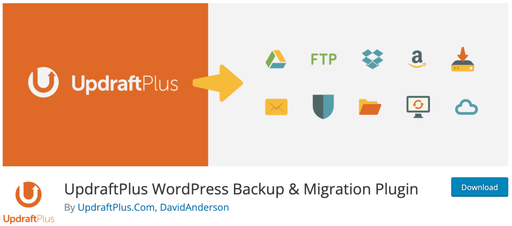 UpdraftPlus WordPress Backup and Migration Plugin