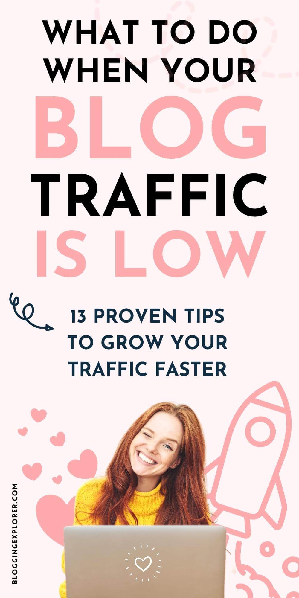 What to do when your blog traffic is low – Proven blogging tips to increase your blog traffic