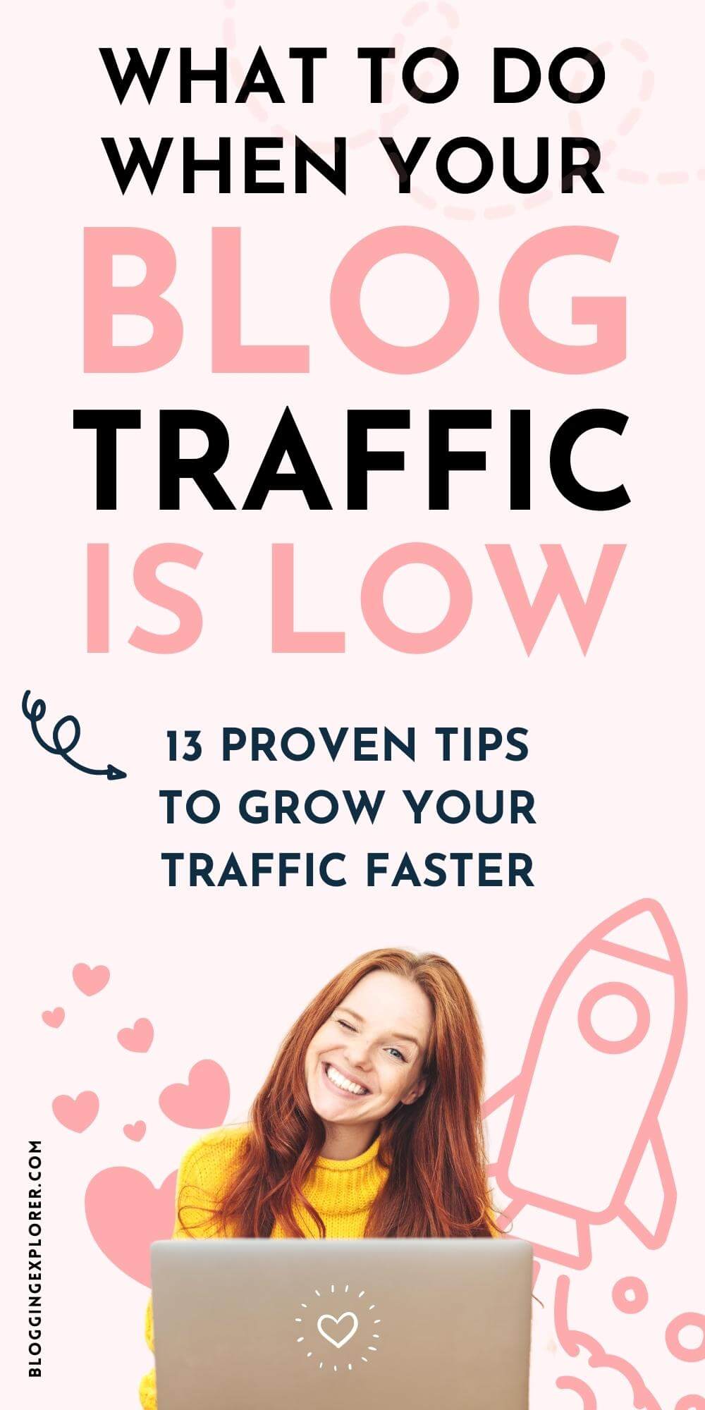 What To Do When Your Blog Traffic Is Low? 13 Quick Traffic Hacks